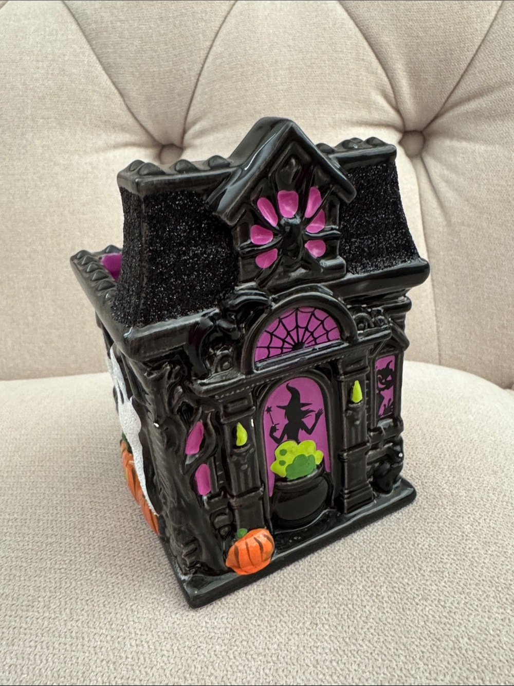 Bath & Body Works Halloween Haunted House Ceramic Soap Holder